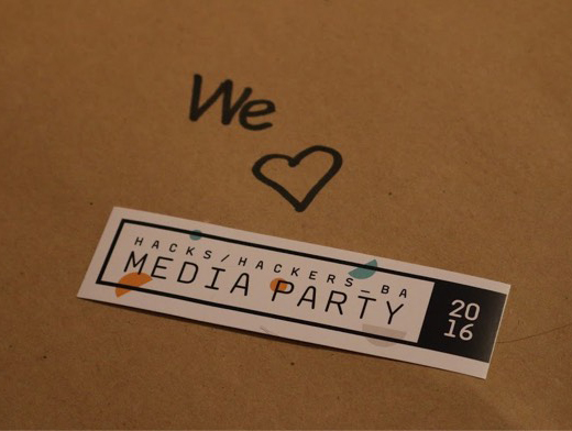 Photo of the Media Party event