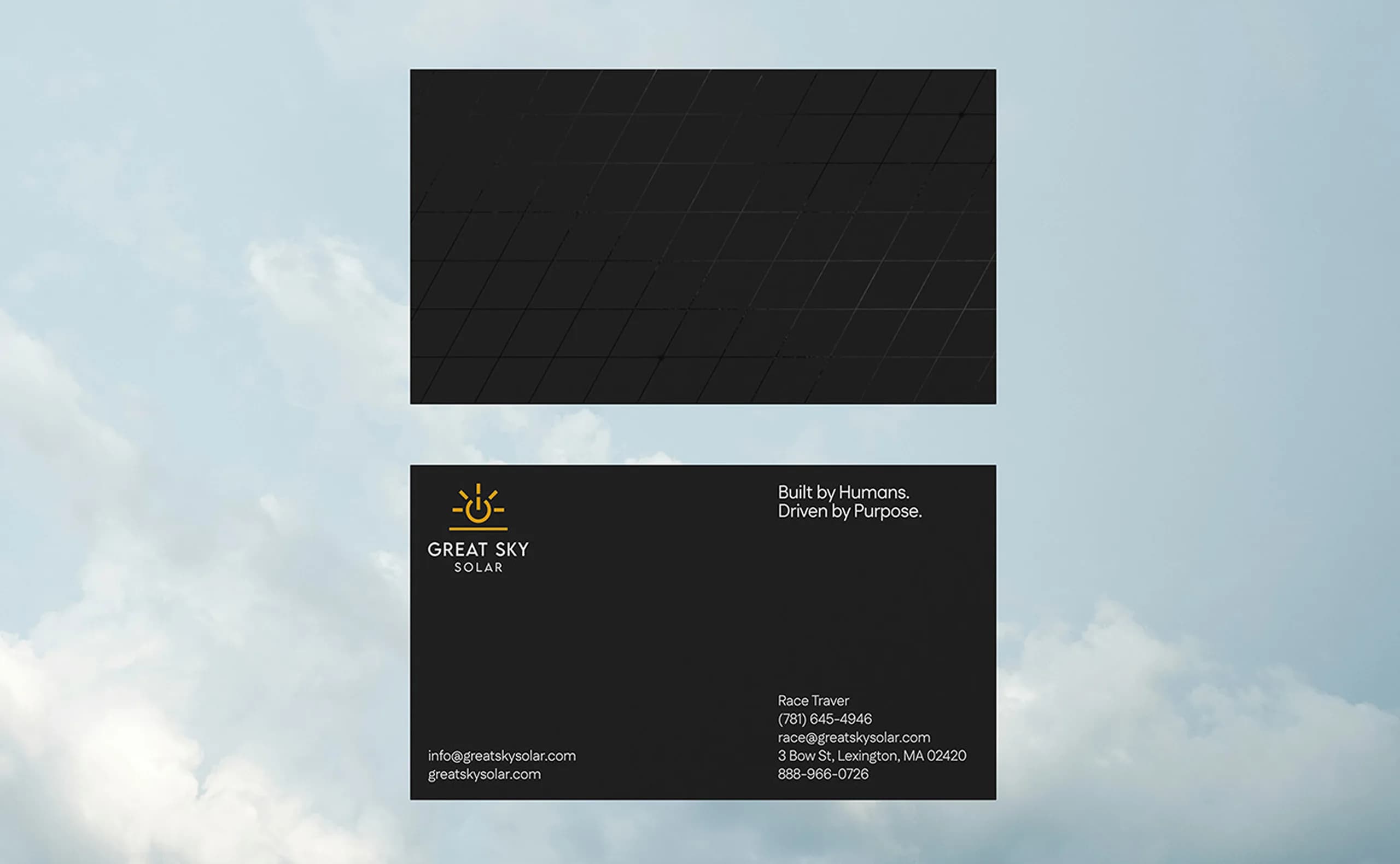 Brand business cards