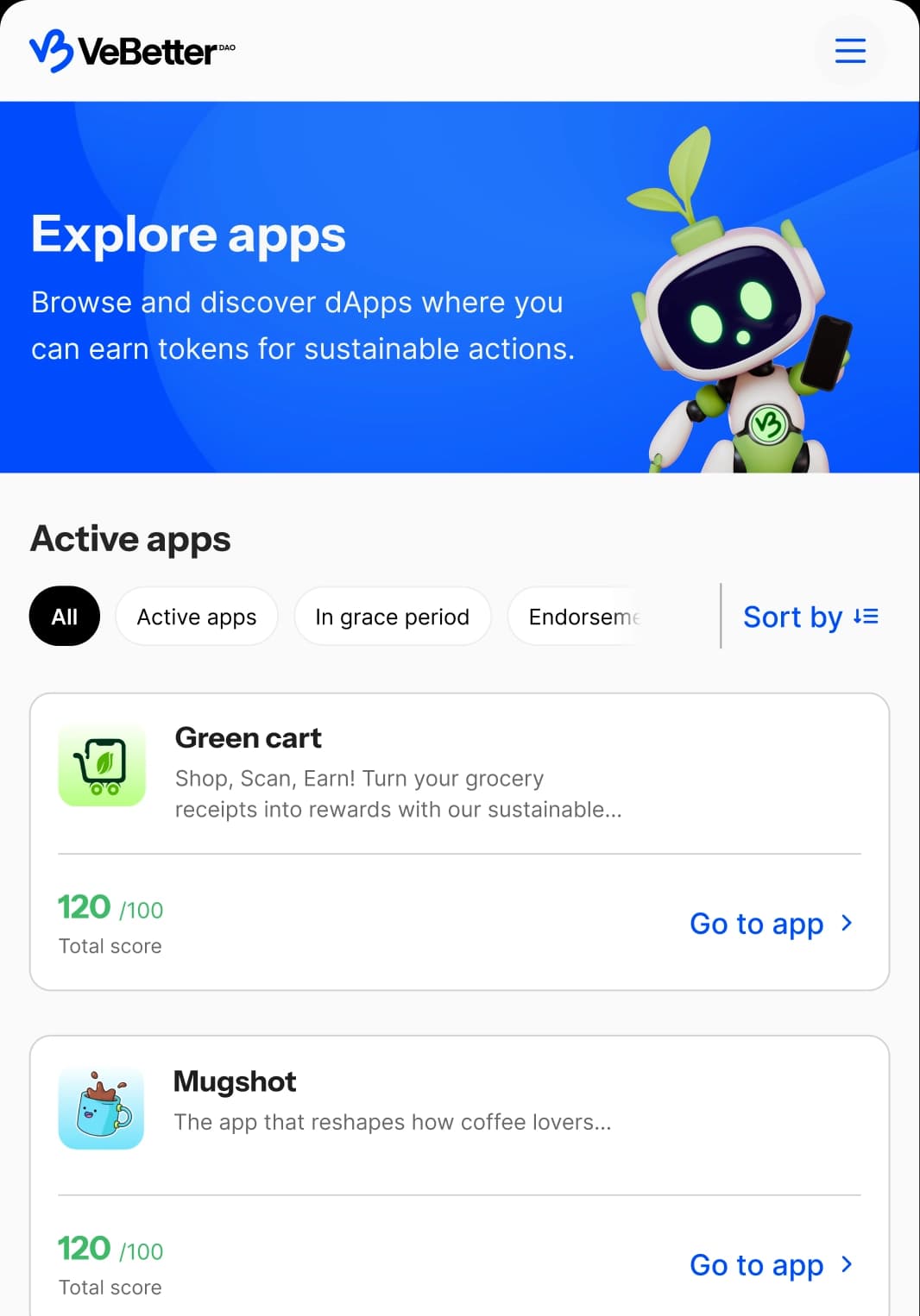 Explore apps