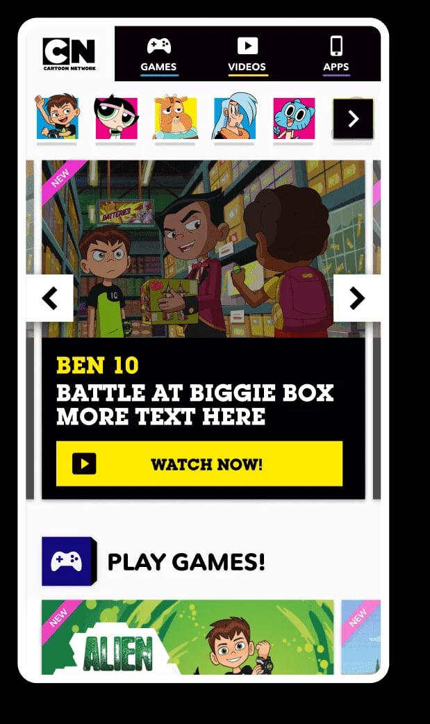 App screenshot