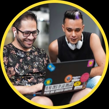 People working at Mercado libre