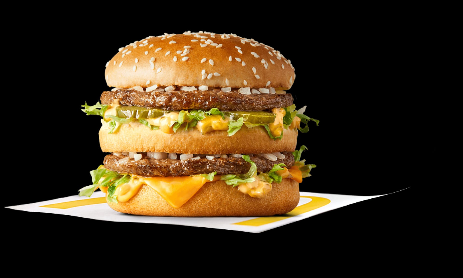 Mc Donald's double meat