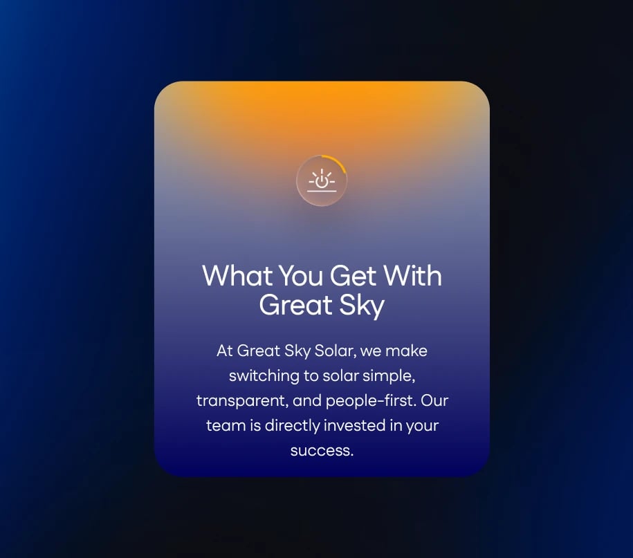 What you get