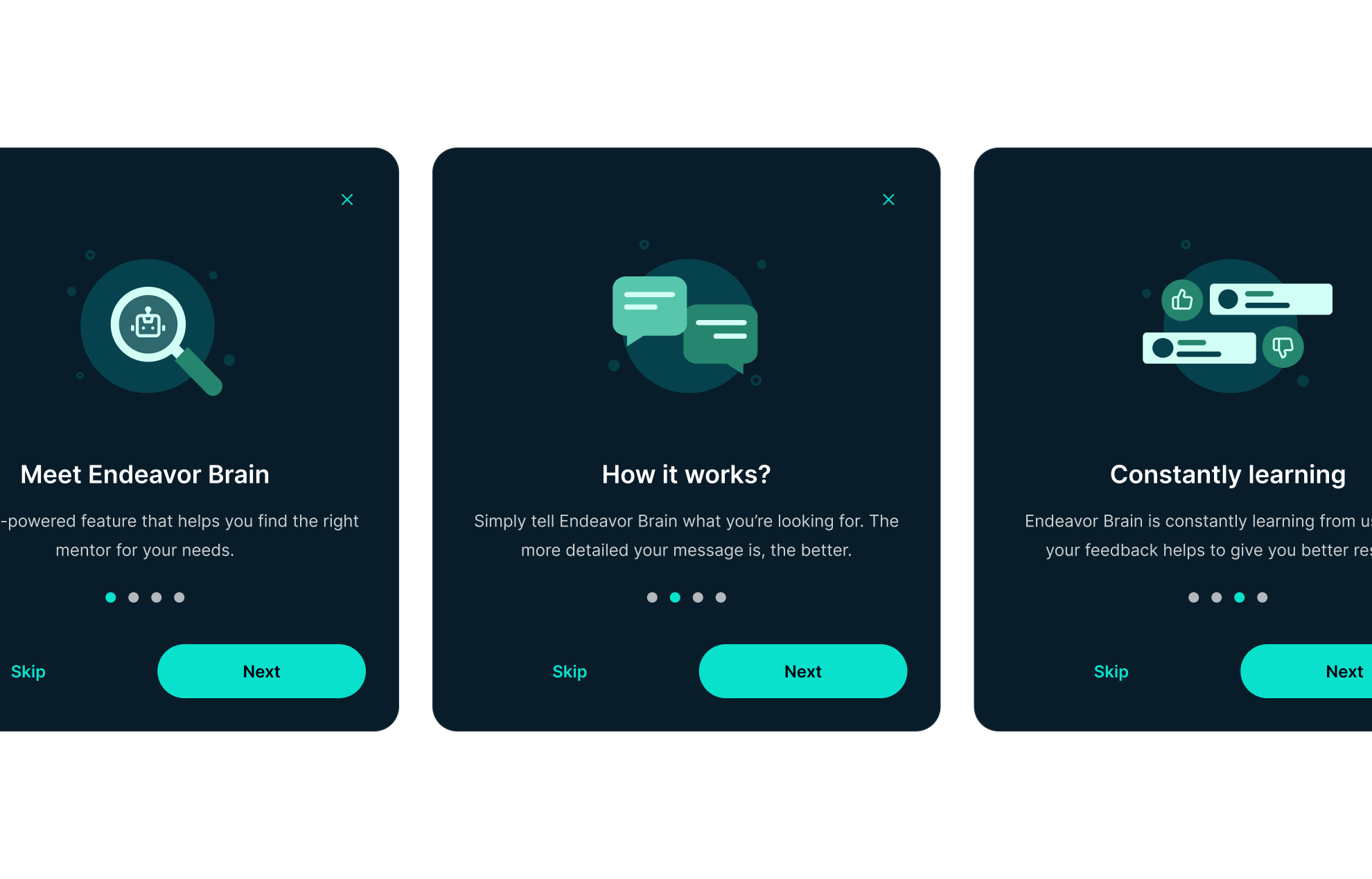 App onboarding flow