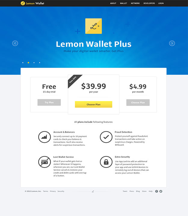 Lemon Wallet